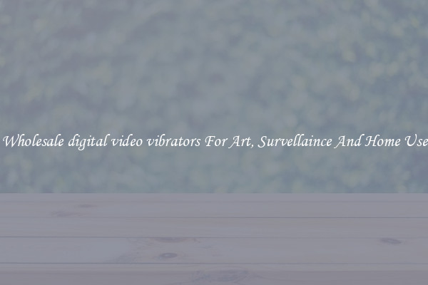 Wholesale digital video vibrators For Art, Survellaince And Home Use