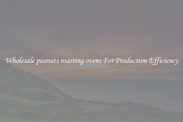 Wholesale peanuts roasting ovens For Production Efficiency
